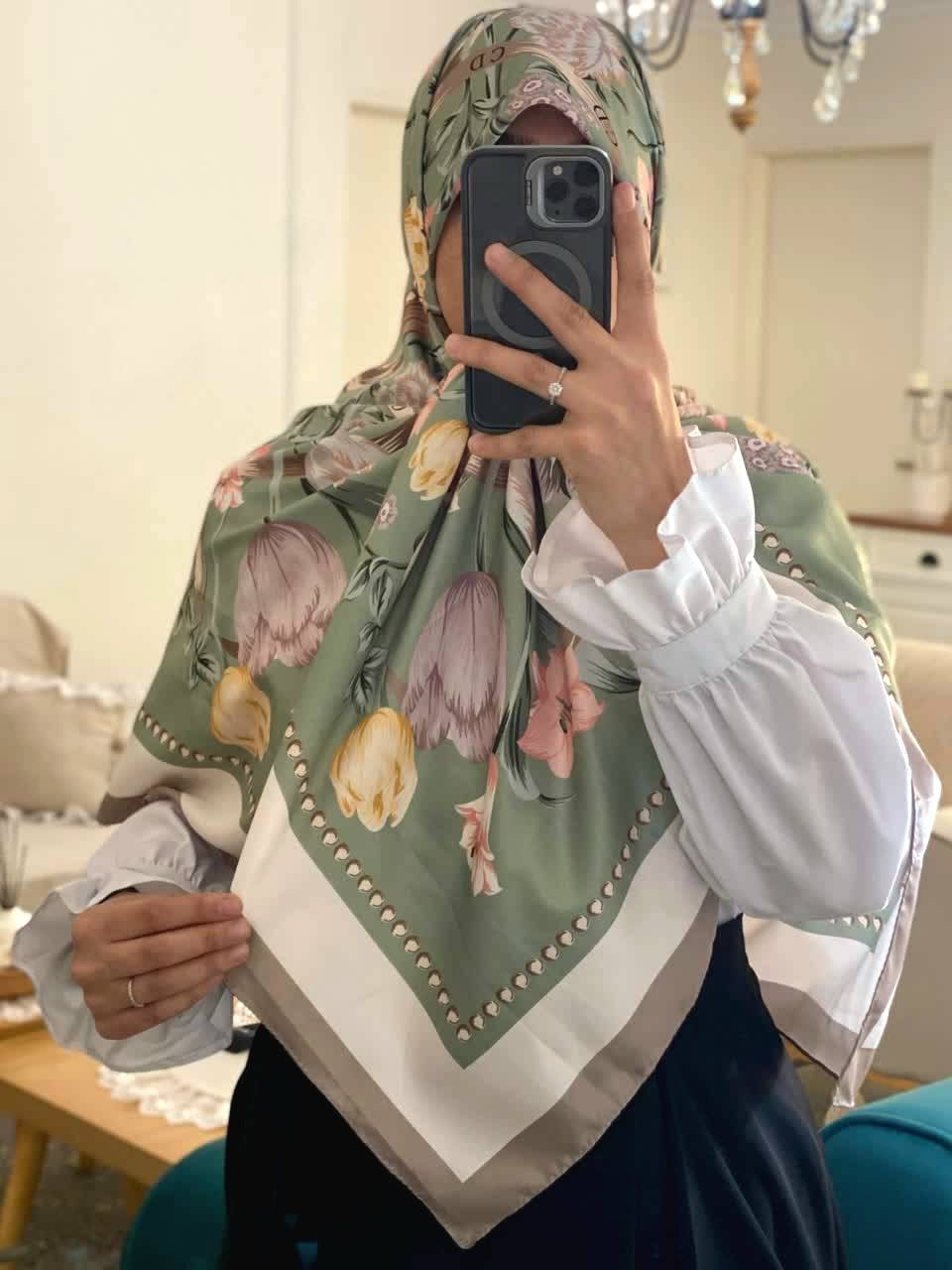 روسری توییل ابریشم