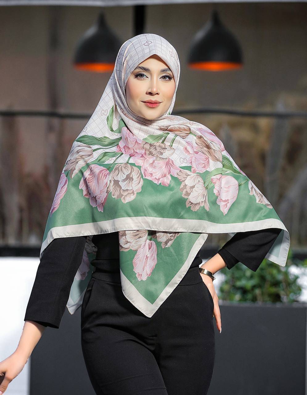 روسری توییل ابریشم